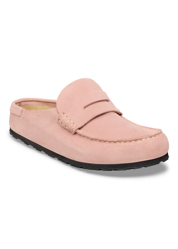 Birkenstock Birkenstock Naples Wrapped Suede Leather - Pink Clay Narrow