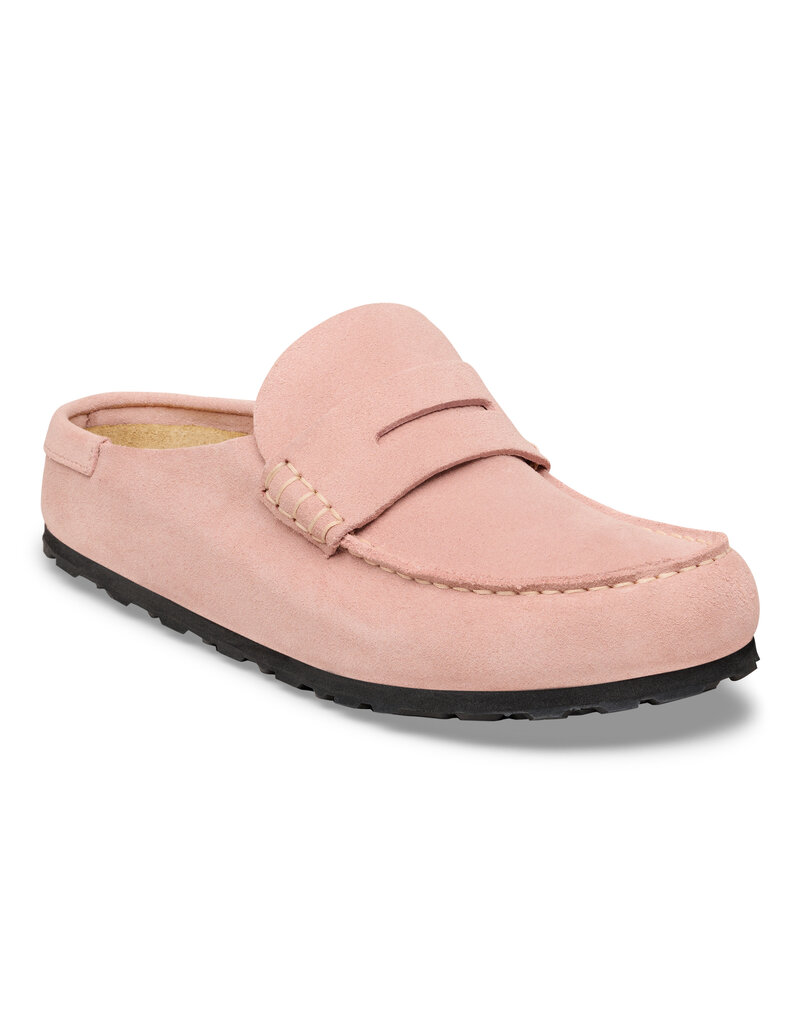 Birkenstock Birkenstock Naples Wrapped Suede Leather - Pink Clay Narrow
