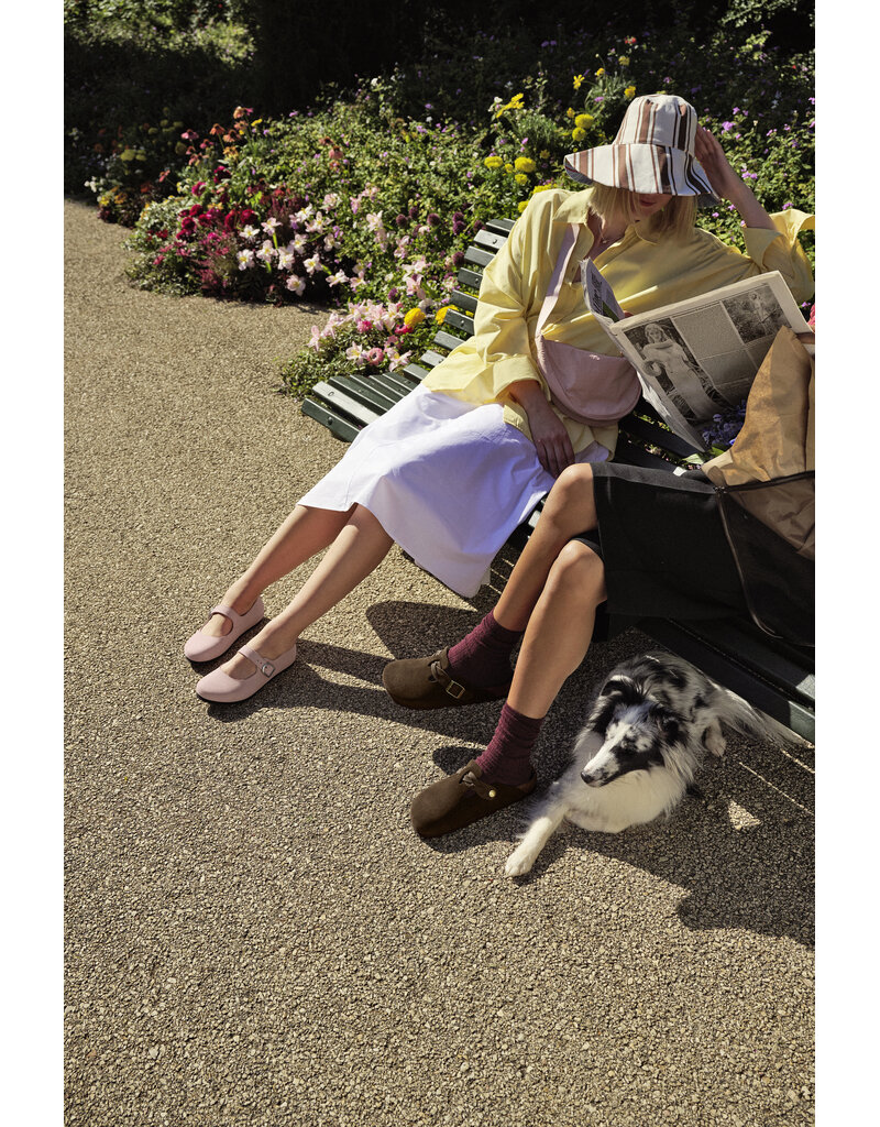 Birkenstock Birkenstock Santa Clarita Nubuck Leather - Pink Clay Narrow