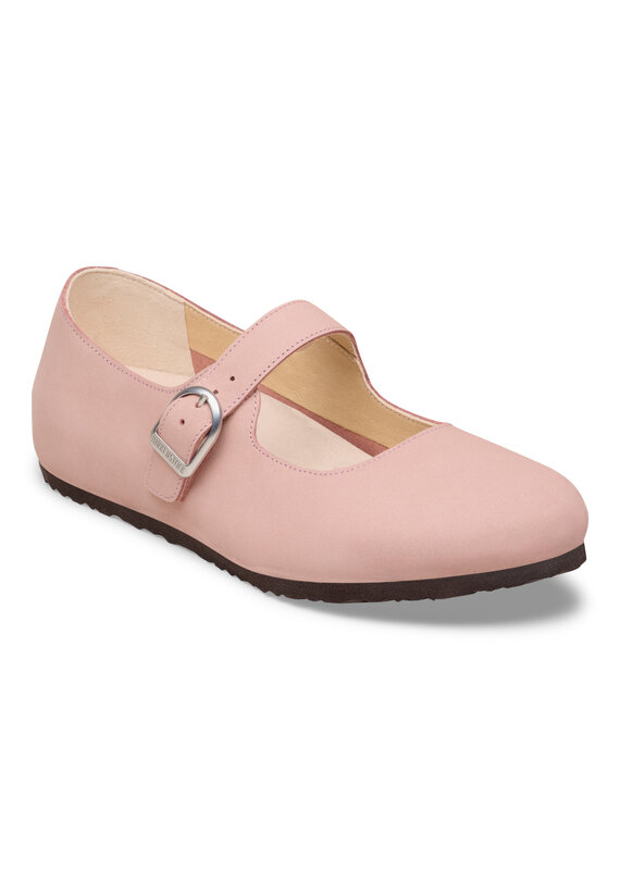 Birkenstock Birkenstock Santa Clarita Nubuck Leather - Pink Clay Narrow