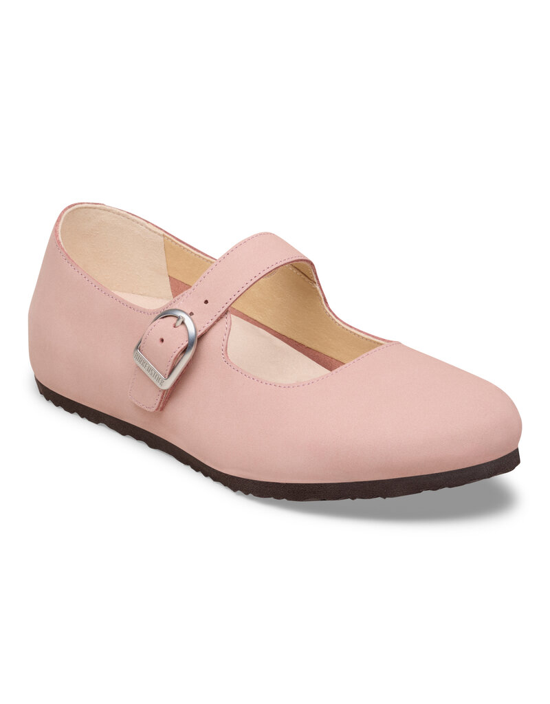 Birkenstock Birkenstock Santa Clarita Nubuck Leather - Pink Clay Narrow