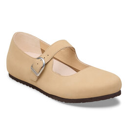 Birkenstock Birkenstock Santa Clarita Nubuck Leather - Sandcastle Narrow