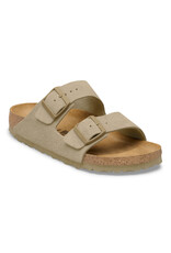 Birkenstock Birkenstock Arizona Suede Leather - Faded Khaki Narrow