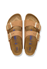 Birkenstock Birkenstock Arizona SFB Nubuck Leather - Mink Narrow