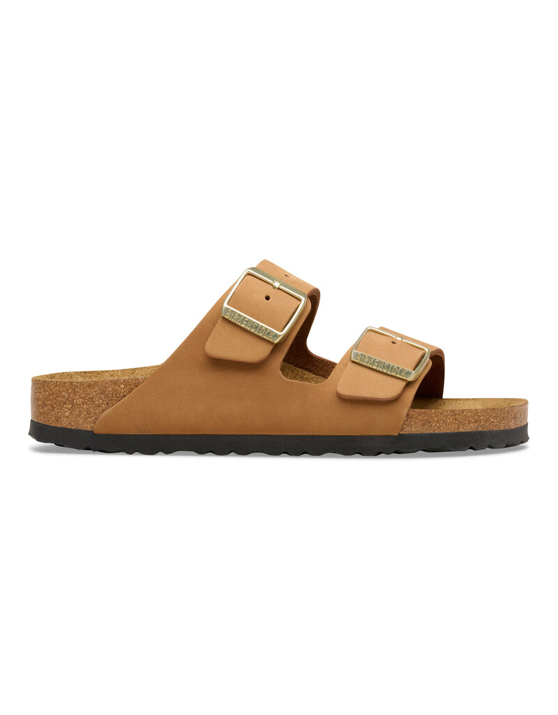 Birkenstock Birkenstock Arizona SFB Nubuck Leather - Mink Narrow