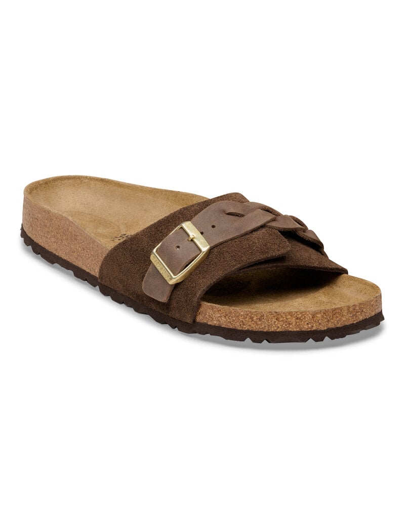 Birkenstock Birkenstock Oita Braided Suede Leather - Carafe Narrow