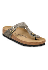 Birkenstock Birkenstock Gizeh Leather - Grey Taupe Regular