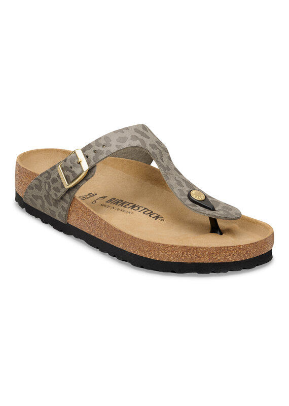 Birkenstock Birkenstock Gizeh Leather - Grey Taupe Regular
