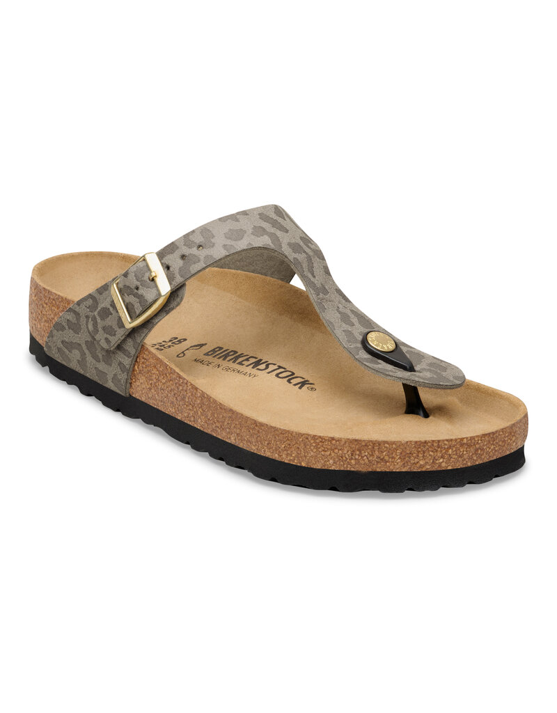 Birkenstock Birkenstock Gizeh Leather - Grey Taupe Regular