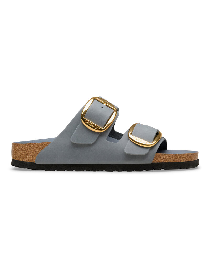 Birkenstock Birkenstock Arizona Big Buckle Oiled Leather - Basalt Gray Narrow