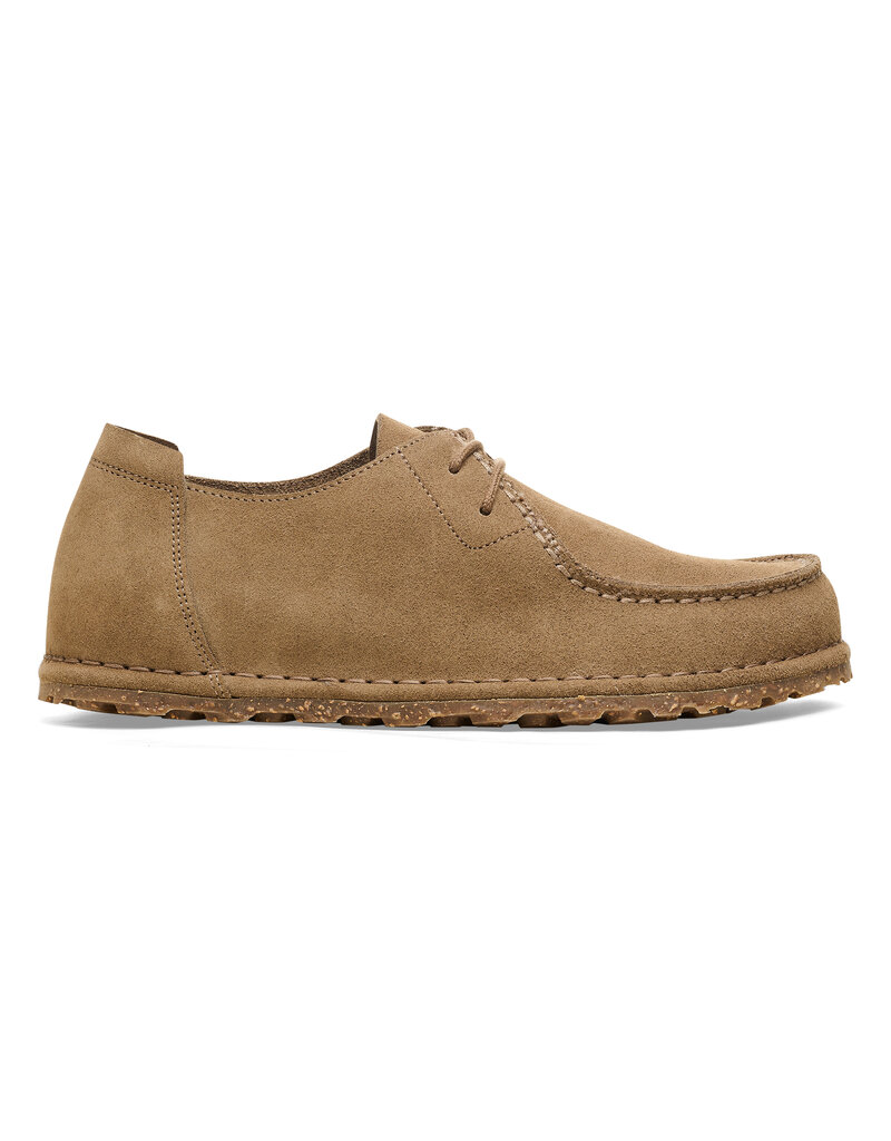 Birkenstock Birkenstock Utti Lace Suede Leather - Gray Taupe Narrow