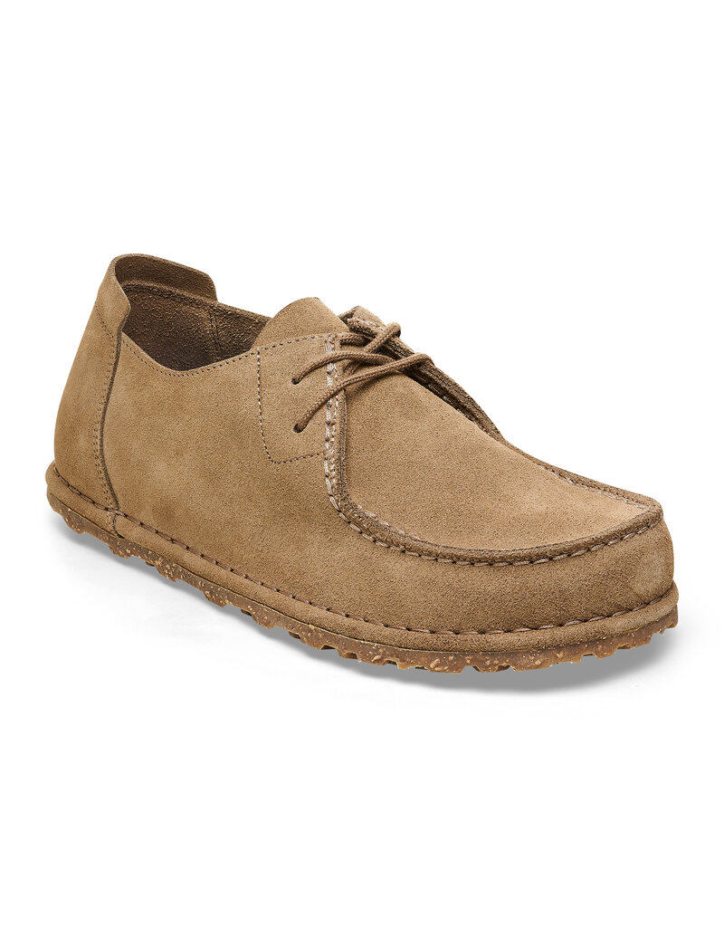 Birkenstock Birkenstock Utti Lace Suede Leather - Gray Taupe Narrow