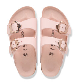 Birkenstock Birkenstock Arizona Flower Buckle Kids - Light Rose Tonal Narrow