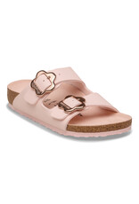 Birkenstock Birkenstock Arizona Flower Buckle Kids - Light Rose Tonal Narrow