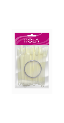 HNC Color Ring - Natural 50pcs