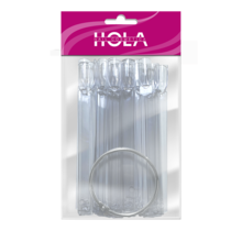 HNC Kleurenring - Transparant 30pcs