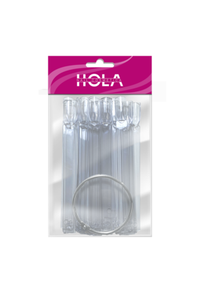 HNC Color Ring - Clear 30pcs