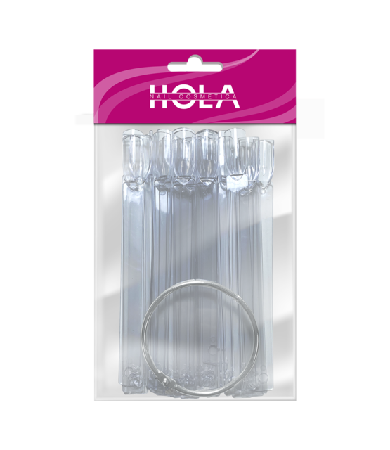 HNC Color Ring - Clear 30pcs