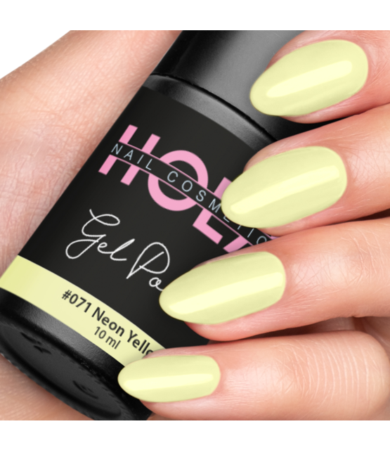 HNC Gelpolish #071 Neon Yellow (10ml)