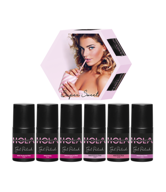 HNC  Super Sweet Gelpolish Collection (6x10ml)