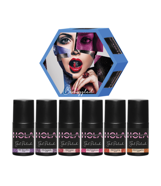 HNC Bedazzled Gelpolish Collection (6x10ml)