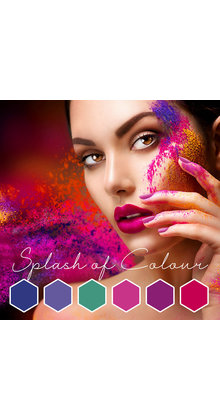 HNC Splash of Color Gelpolish Collection (6x10ml)