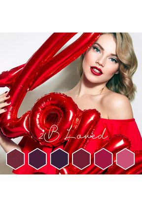 HNC 2B Loved Gelpolish Collection (6x10ml)