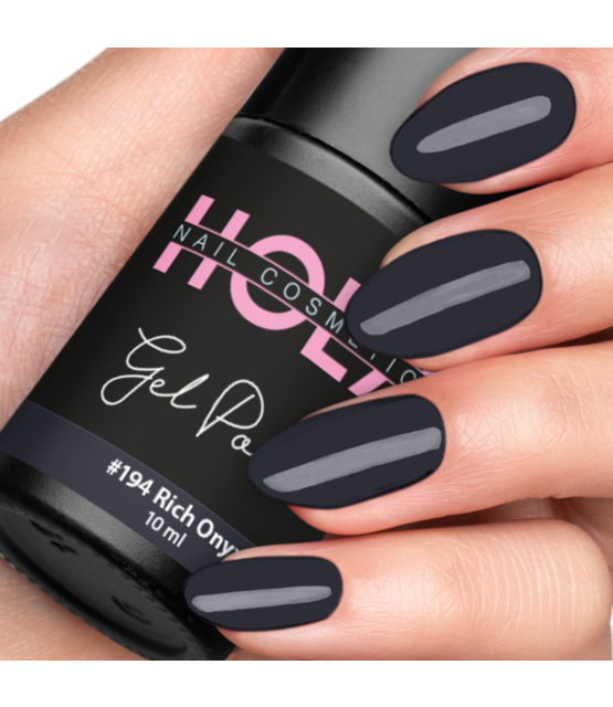 HNC Gelpolish #194 Rich Onyx (10ml)