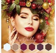 HNC Holly Jolly Time Gelpolish Collection (6x10ml)