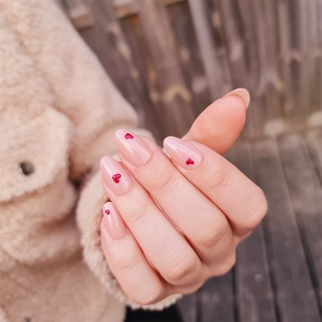 Nailart: Hearts