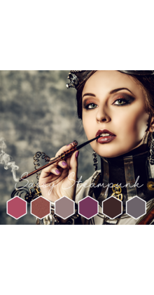 HNC Sassy Steampunk Gelpolish Collection (6x10ml)