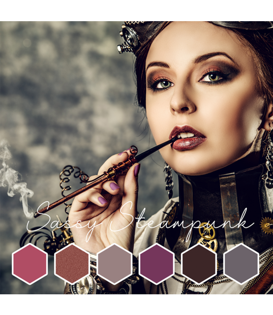 HNC Sassy Steampunk Gelpolish Collection (6x10ml)