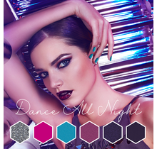 HNC Dance All Night Gelpolish Collection (6x10ml)