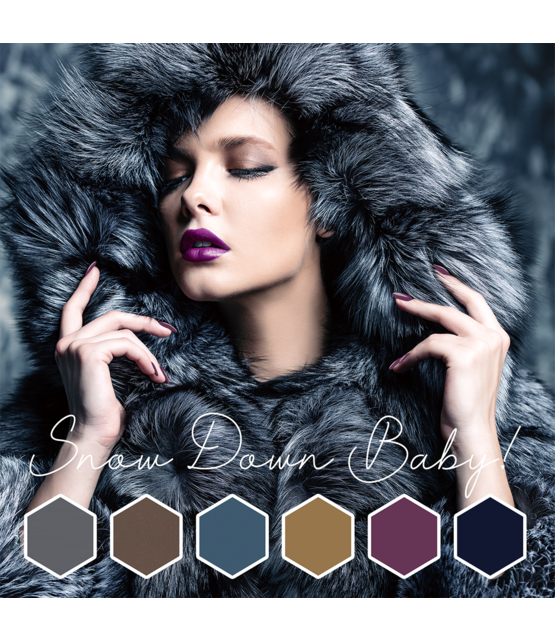 HNC Snow Down Baby! Gelpolish Collection (6x10ml)