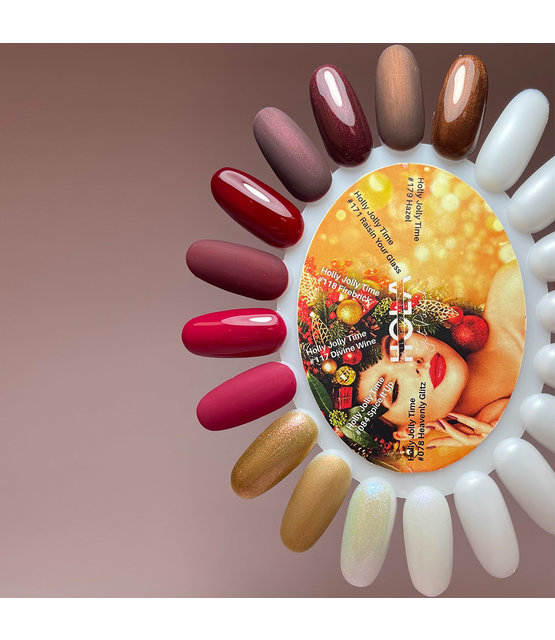 HNC Holly Jolly Time Gelpolish Collection (6x10ml)