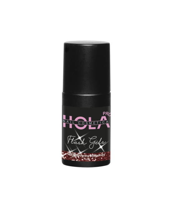 HNC Flash Gel #010 Glowing Burgundy