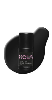 HNC Gelpolish #073 Just Black (10ml)