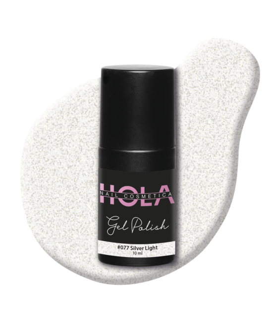HNC Gelpolish #077 Silver Light (10ml)