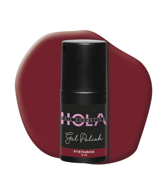 HNC Gelpolish #118 Firebrick (10ml)