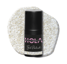 HNC GP Top Gel - Gold Glitz 10ml