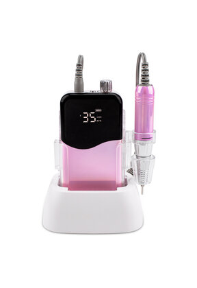 HNC Draadloze Nail drill Pink