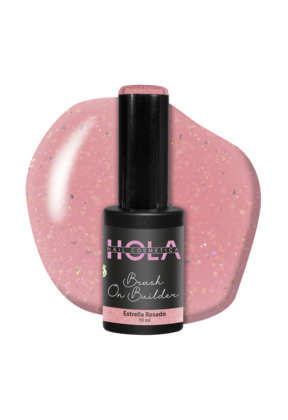 HNC Brush on Builder Estrella Rosado (10ml)