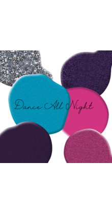 HNC Dance All Night Gelpolish Collection (6x10ml)