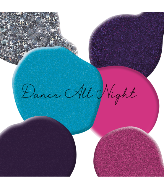 HNC Dance All Night Gelpolish Collection (6x10ml)
