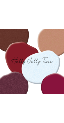 HNC Holly Jolly Time Gelpolish Collection (6x10ml)