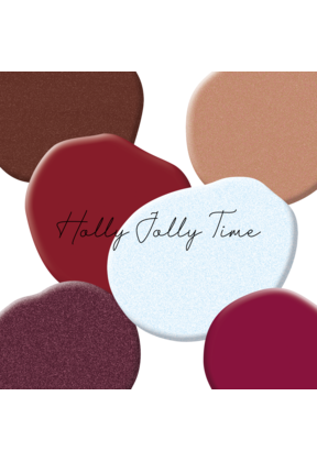 HNC Holly Jolly Time Gelpolish Collection (6x10ml)
