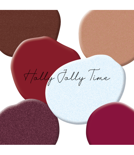 HNC Holly Jolly Time Gelpolish Collection (6x10ml)