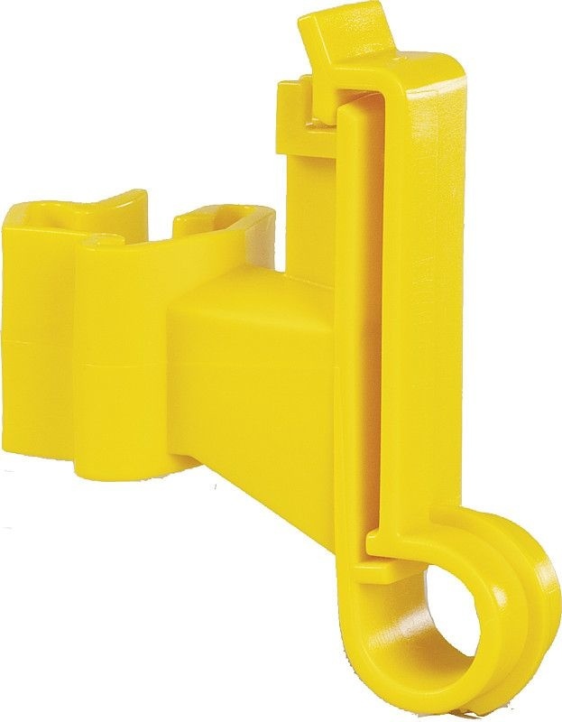 Isolateur à large bande Patura pour pôles en T, jaune 25 Pièces par set