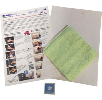 Coversafe Coversafe Film protecteur pour la désinfection + 1 chiffon en microfibre gratuit