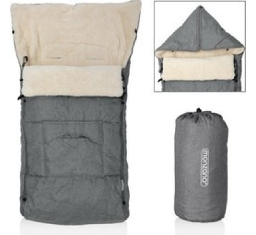 Spielwerk Pram Footmuff Grey | Teddy | Spielwerk Pram Footmuff Grey | Teddy | Maxi-Cosi | avec sac de rangement Maxi-Cosi | avec sac de rangement